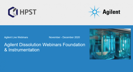 Agilent Dissolution Webinars Foundation & Instrumentation 