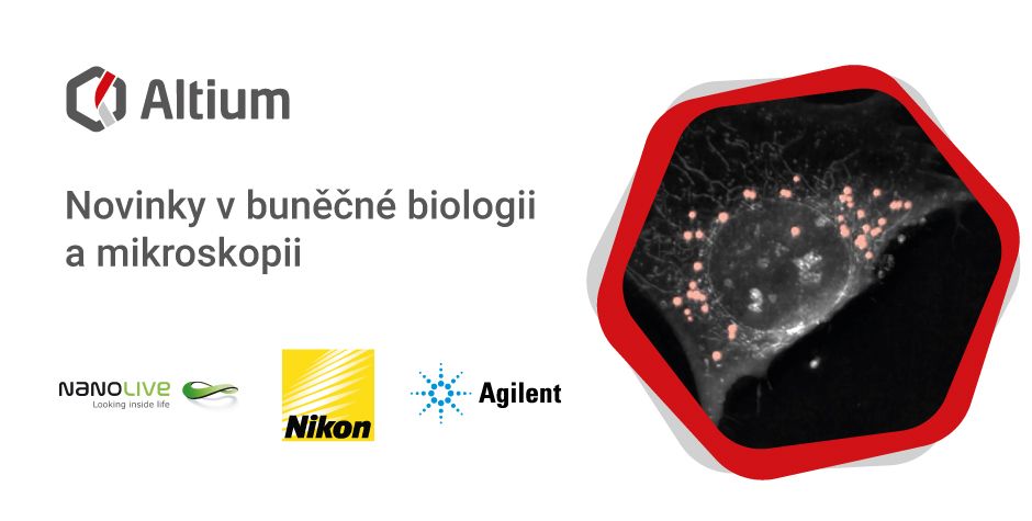 Novinky v buněčné biologii a mikroskopii (NIKON, Nanolive, Agilent)